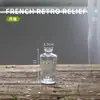 Adorno de Jarrón Pequeño de Vidrio Transparente Repujado, Cristalería Vintage con un Toque Francés de Alta Gama, Recipiente Hidropónico para Cultivo en Agua y Arreglo Floral en la Sala de Estar
