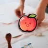Clips Magnéticos de PP con Forma de Fruta, Lindos Clips Decorativos para Refrigerador, Clips Fuertes Creativos con Forma de Trasero, Clips Magnéticos Convenientes, Multifuncionales