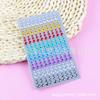 3.4.5mm 8 Colores Varios Tamaños Decoración Creativa Decorativa para Álbumes de Actuaciones Escénicas DIY Infantil Pegatinas de Pedrería Acrílica