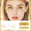 Tatuagem Facial Borboleta Hot Stamping Adesivos Maquiagem de Palco Estéreo Europeia e Americana Adesivos de Tatuagem Temporária Descartáveis