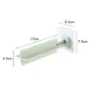 Estante de almacenamiento con clips para colgar en la pared, almacenamiento creativo para el hogar, clip de plástico no perforado, soporte para ropa, pegatina sin costuras, revistero