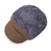 Gorro de punto transfronterizo para mujer invierno nueva moda para montar a prueba de viento cálido gorro de lana con forro polar grueso ins circunferencia de cabeza grande