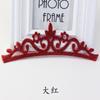 Accesorios de joyería para el cabello para niños, diadema, corona única, polvo fino, directo de fábrica