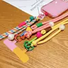 Lanyard para Teléfono Móvil al por Mayor Correa Larga en Forma de Corazón Correa Cruzada para Hombres y Mujeres Correa para Senderismo al Aire Libre con Clip Resistente Cadena Colgante Antiperdida
