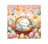 Servilletas Impresas de Feliz Pascua Amazon Servilletas de Papel Desechables Comerciales Suministros de Decoración para Fiesta de Pascua