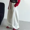 Calça de moletom infantil 2026 novo estilo outono, calça de perna larga color block na cintura para crianças de porte médio a grande, calça de perna curva, calça esportiva de outono, calça comprida