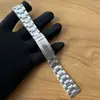 Rolex Daytona Panda Di Yu Wenle Correa de Acero Monstruo Pequeño Boca Plana Correa Oyster Correa de Acero 20 22