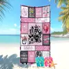 Presente de Dia das Mães para Resort na Praia para a Mamãe Toalha de Banho Presente Amor de Mãe Toalha de Praia