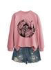 Siempre Toma la Estación Independiente Escénica Amazon Ebay Sudadera de Mujer Moderna Elegante Cómoda