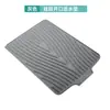 Esterillas de silicona escurridoras hechas a medida para encimeras de cocina, alfombrillas para cuencos y platos, alfombrillas antideslizantes, alfombrillas para fregadero y alfombrillas cuadradas para lavar platos
