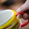 Taza de hamburguesa con tapa taza de cerámica de aspecto elegante Taza de agua para el hogar y la oficina taza personalizada para leche desayuno taza de café