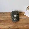 Boné de beisebol infantil estiloso estilo coreano com letra bordada, novo modelo de outono para meninos e meninas, chapéu com viseira de proteção solar