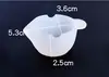 Taza medidora de silicona taza medidora de división taza para verter cristales varilla agitadora de madera varilla agitadora de silicona vaso para orina desechable