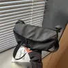 Bolso de pecho casual minimalista estilo japonés con múltiples compartimentos, bolso de hombro, bolso cruzado, ligero, versátil, gran capacidad, adecuado para deportes y ciclismo