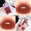 Suministro Transfronterizo de Brillo de Labios Red Velvet con Acabado Mate, Color de Larga Duración, No se Transfiere al Vasito Aceite Labial Pintura de Labios