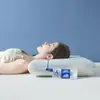 Almohada de Espuma Viscoelástica de Rebote Lento a Presión Cero para Sueño Profundo, Protección del Cuello y Ayuda para Dormir, Núcleo de Almohada Estilo Hotel para Estudiantes