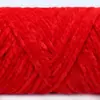 Hilo de Chenilla Brillante Peludo de Tres Hebras, Hilo para Zapatos de Ganchillo, Lana Gruesa para Tejer Suéteres, Bufandas, Gorros