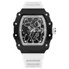 Reloj de Pulsera de Cuarzo con Correa de Silicona de Moda Transfronteriza para Hombres y Mujeres Color Reloj Deportivo Fabricante Venta al por Mayor