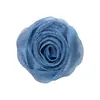 5cm Botão de Rosa de Organza Acessórios para Roupas Flor para Cabelo Flor para Sapato Chapéu Acessórios Artesanais Estilo Ins Flor Decorativa