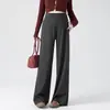 Pantalones de maternidad para primavera y otoño, nuevos pantalones de pierna ancha que no aprietan la barriga durante el embarazo, pantalones largos suaves para usar durante el embarazo en otoño e invierno