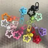 Llavero Anillo de Libro Campana Estrella de Cinco Puntas, Colgante de Muñeca de Cuentas, Accesorio, Llavero de Cuentas, Llavero de Estrella