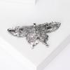 Broche de borboleta com gotas de óleo retrô de liga japonesa e coreana, broche feminino moderno e personalizado anti-luz, broche de inseto, quatro cores opcionais