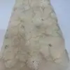 Tela de malla bordada con flor 3D y tela bordada con cuentas y perlas para vestidos de novia, vestidos de gala, vestidos, multicolor en stock