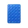 Conjunto de 24 peças de suportes adesivos universais para celular, com ventosas de silicone quadradas, multifuncionais e antiderrapantes, sem necessidade de furos, prontos para uso pelo fabricante.