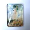 Adesivos de Geladeira Pintura Famosa Nórdica Museu Pintura a Óleo Monet Retro Arte Criativa Decorativo Presente Criativo Adesivos Magnéticos