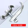 Hebilla de Rejilla Acero Galvanizado Abrazaderas de Instalación Completas Hebillas de Fijación Galvanizadas Sujetadores de FRP Clips M Espesados Norma Nacional
