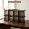 Caja Organizadora para Clasificar Tazas de Té Bnbs Caja para Comida para Llevar Caja Larga Transparente para Guardar Cuentas