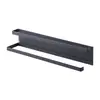 Estante Plegable para Toallas sin Taladro Montado en Pared Estante de Almacenamiento para Baño Colgador Lateral para Lavadora Cocina Secado de Toallas de Baño