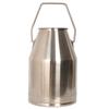 Acessórios para máquina de ordenha balde de ordenha de aço inoxidável balde de ordenha transparente conjunto de balde de ordenha 25L32L