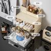 Caja de Almacenamiento de Cosméticos Escritorio de Alta Gama Tocador Lápiz Labial Lápiz para Cejas Caja de Almacenamiento Estante de Almacenamiento de Productos para el Cuidado de la Piel de Gran Capacidad
