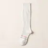Calcetines Deportivos de Verano 2026 Color Sólido Ultradelgados Microcompresión Pantorrilla Transpirables de Malla Tenis Running Ciclismo Fitness Calcetines de Algodón para Mujer