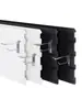 Prateleira de placa com ranhura em PVC, expositor de plástico para acessórios de celular, placa de suspensão com ranhura Wontong, placa de parede com ranhura para instrumentos de guitarra