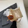 Bolsa popular deste ano feminina Nova 2023 alta qualidade cor sólida textura nicho bolsa de ombro corrente bolsa transversal balde