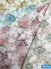 Tecido têxtil Xiaojun bordado com malha de computador estampado tecido chinês tecido para roupa infantil tecido para vestido tecido Hanfu