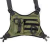 Em Estoque Bolsa Tática de Peito Masculina Transfronteiriça Colete Tático para Exterior Colete para Esportes ao Ar Livre Ciclismo Mochila Multifuncional