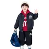Ropa de Algodón para Niños Invierno 2026 Nuevo Elegante Estilo de Invierno Chaqueta de Algodón Chaqueta Acolchada de Algodón para Niños Ropa de Invierno para Niños Abrigo Engrosado de Tres Piezas