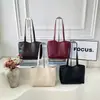 Moda Europea y Americana Personalidad Textura Retro 2026 PU Retro Casual Trabajo Viaje Bolso Tote Elegante de un Solo Hombro