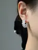 Brincos Argola Cheios de Diamantes Cintilantes para Mulheres, Modernos, Luxo Leve, Exquisitos, de Alta Qualidade, Versáteis, Item Quente do TikTok 2026