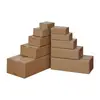 Caja plana de cartón al por mayor, cajas de embalaje para entrega exprés, fabricante de cajas de cartón corrugado de 3 y 5 capas