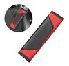 Almohadilla para el hombro del cinturón de seguridad del automóvil, fibra de carbono, cómoda y transpirable, funda protectora para el cinturón de seguridad interior GM para las cuatro estaciones.