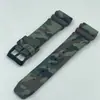 Suministro directo de fábrica transfronterizo popular camuflaje alta calidad correa de caucho de silicona correa de 22 mm correa de silicona al por mayor en stock