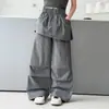 Conjunto de Verão para Meninas 2026 Novo Estilo Coreano Colete sem Mangas Calça de Perna Larga Conjunto de Duas Peças Fresco e Respirável para Crianças Mais Velhas