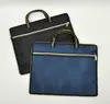 Bolsa de documentos em tecido A4 Bolsa tote para conferência B4 Bolsa tote com zíper Bolsa de documentos em tecido Bolsa tote de tecido Oxford Impressão