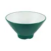 Tazón de Melamina Imitación Porcelana Creativo Retro Estilo Japonés Cónico Trompeta Plástico Tazón Grande Tazón para Sopa Tazón para Fideos Tazón para Arroz Uso Comercial