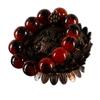 Fuente de Mercancía para Transmisión en Vivo de Tiktok: Pulseras de Coral Marino Dorado con Cuentas de Buda para Hombres y Mujeres, Pequeños Accesorios de Estilo Étnico, Resina Natural