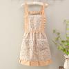 Delantal de Lona Estilo Nuevo para Mujer, Lindo y Elegante, para Cocina Casera, Transpirable, Estilo Coreano, Resistente al Desgaste, Fabricante de Delantales Estilo Vestido de Princesa